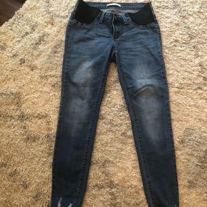 Pinkblush Maternity Skinny Ankle Jeans